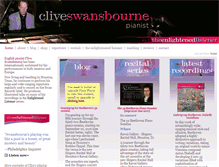 Tablet Screenshot of cliveswansbourne.com